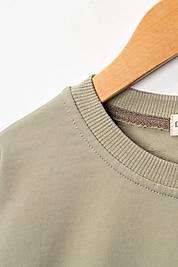 Erkek Çocuk "Tebessüm Etmek Sadakadır" Baskılı Pamuklu Sweat
