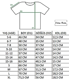 Kız Çocuk Kısa Kollu Bisiklet Yaka "Oruçluyum Mutluyum" Baskılı Tişört Mevsimlik Pamuklu