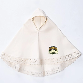 Pamuk Fistolu Çocuk Başörtüsü | Kabe Çiçekli