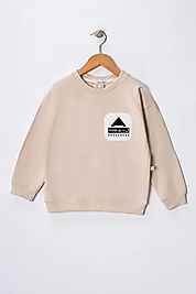 Erkek Çocuk "Anka" Baskılı Pamuklu Sweat
