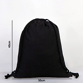 "Hz Ömer" Baskılı Ham Bez Sırt Çantası %100 Pamuk