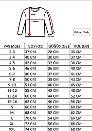 Kız Çocuk Uzun Kollu Bisiklet Yaka "Ramazan Süper Kahramanları Dürüst" Baskılı Tişört Mevsimlik Pamuklu