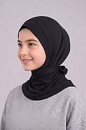 Bambu Çocuk Hazır Başörtü Bağıcıklı