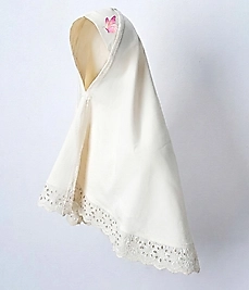 Pamuk Fistolu Çocuk Başörtüsü | Pembe Kelebek