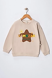 Çocuk "Ramazan Paylaşmaktır"  Baskılı Pamuklu Sweat