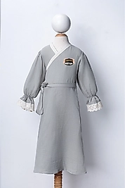 Müslin Çocuk Namaz Elbisesi | Kabe Güllü