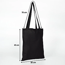 "Tesettürümle Mutluyum" Baskılı Omuz Çantası Gabardin Kumaş