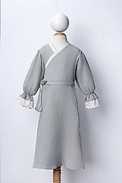 Müslin Çocuk Namaz Elbisesi | %100 Pamuk, Hafif ve Rahat