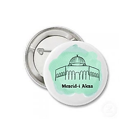 Rozet "Mescid-i Aksa"  Baskılı