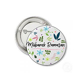 Rozet "Mübarek Ramazan"  Baskılı
