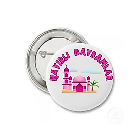 Rozet "Hayırlı Bayramlar"  Baskılı