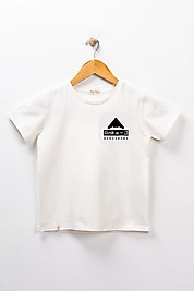 Erkek Çocuk Kısa Kollu Bisiklet Yaka "Anka" Baskılı Tişört Mevsimlik Pamuklu