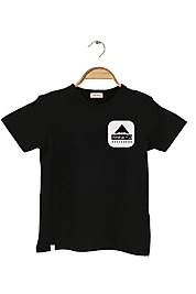 Erkek Çocuk Kısa Kollu Bisiklet Yaka "Anka" Baskılı Tişört Mevsimlik Pamuklu