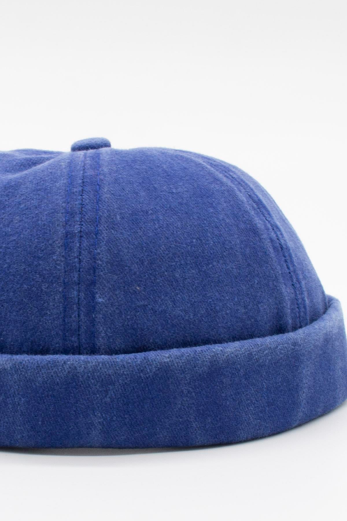 Eskitme Yumuşak Kot Cap Docker Şapka %100 Pamuk