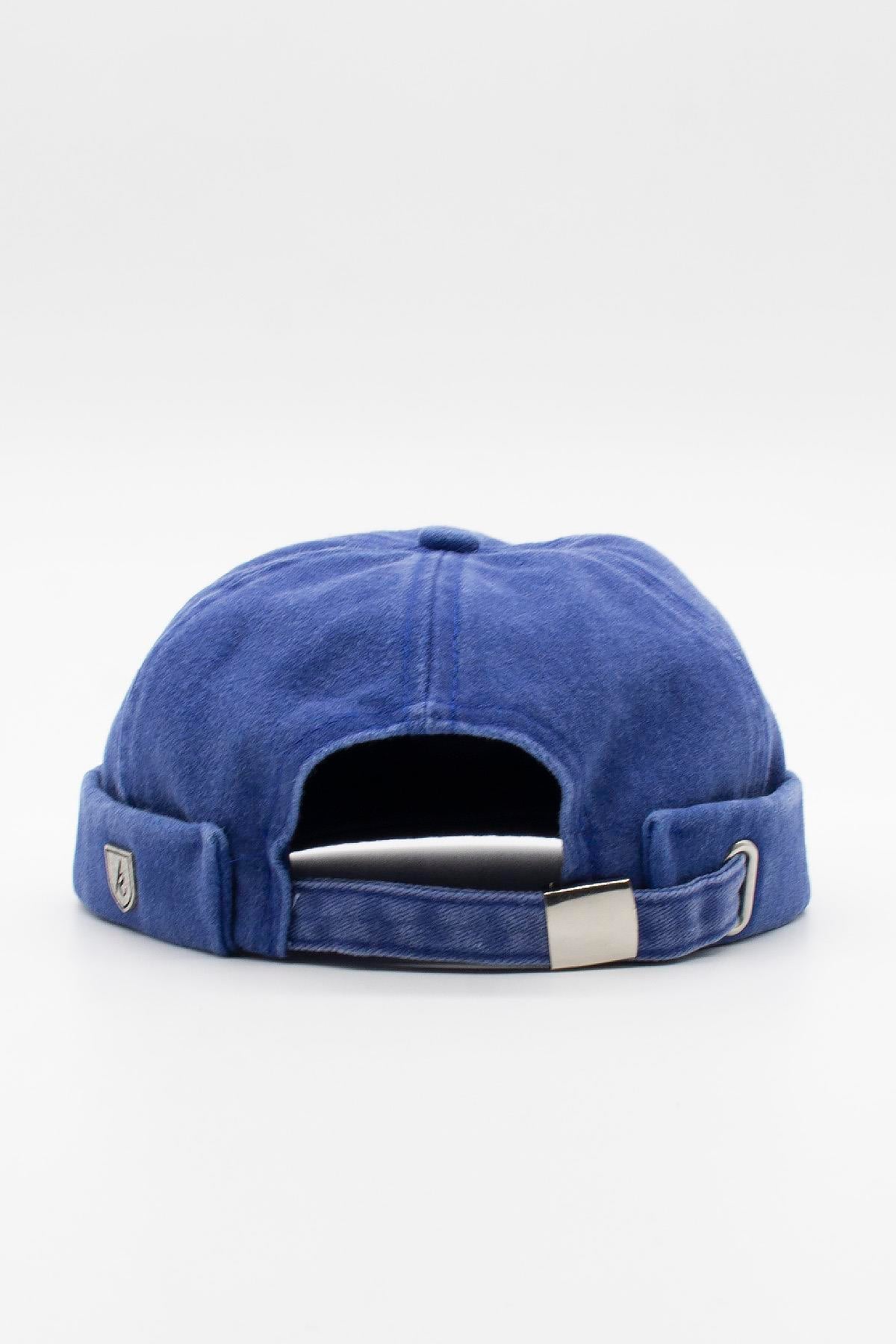 Eskitme Yumuşak Kot Cap Docker Şapka %100 Pamuk