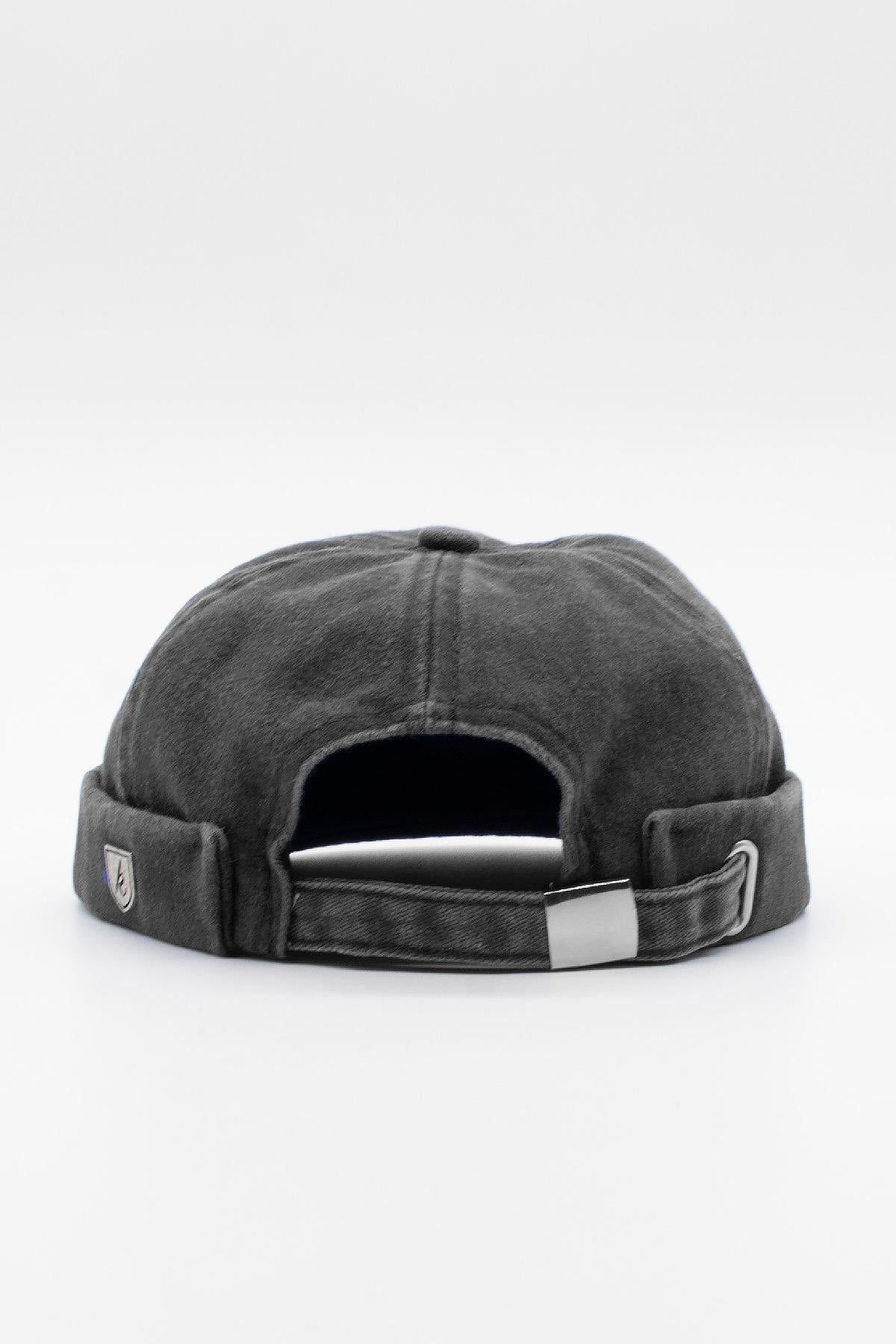 Eskitme Yumuşak Kot Cap Docker Şapka %100 Pamuk